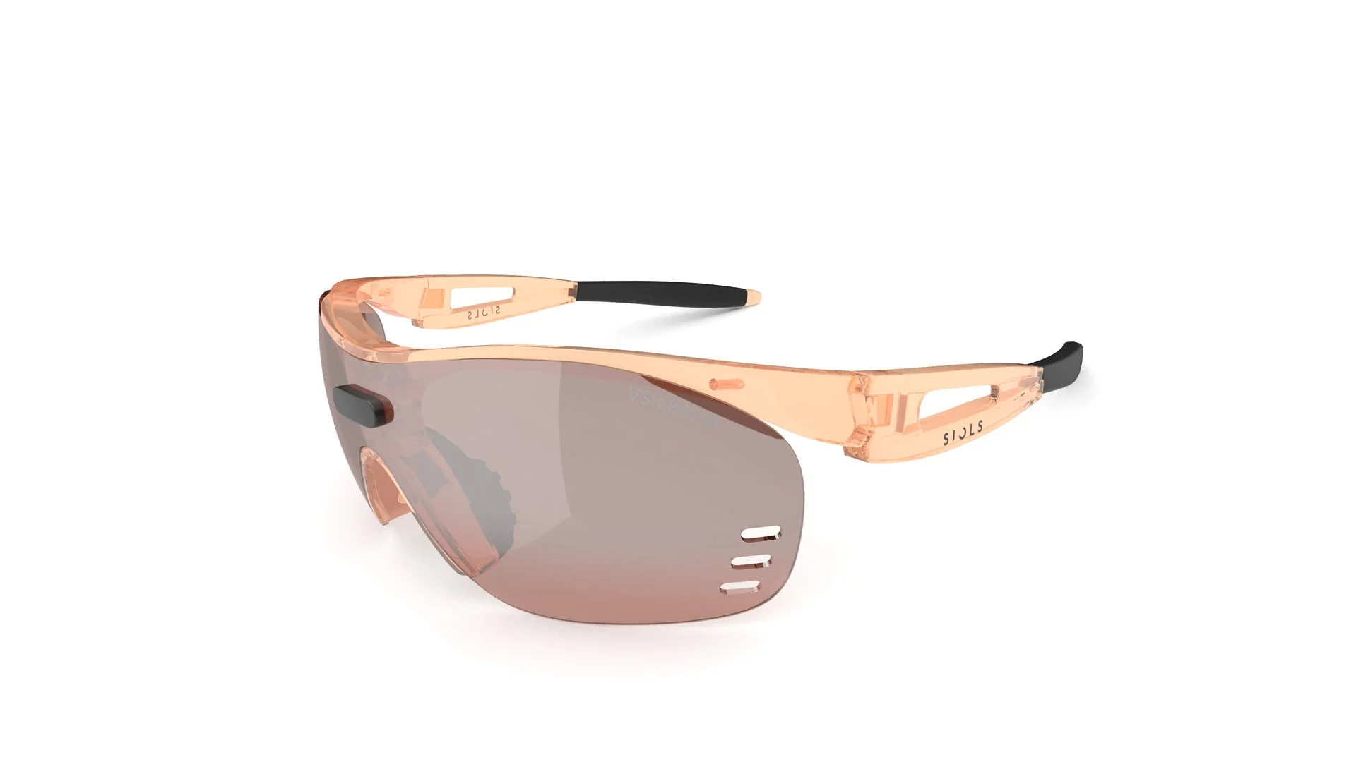 Sportbrille mit Clip-Verglasung